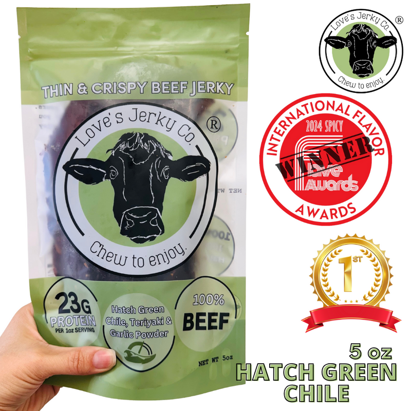 Love's Jerky Co. thin and crispy beef jerky