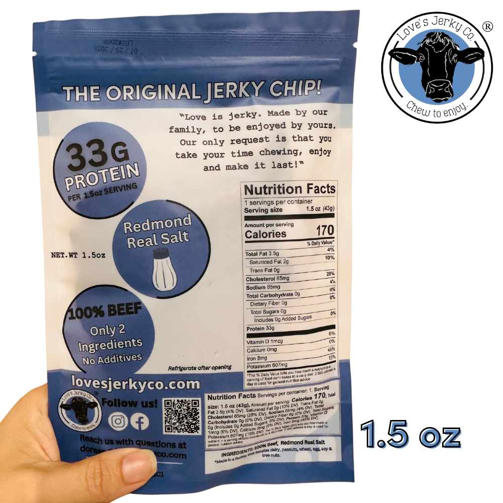 REAL SALT Beef Jerky