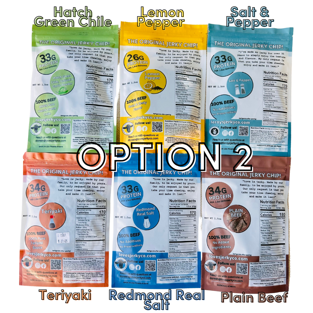 2 SAMPLE PACKS | 6 Flavors $45 | FREE SHIPPING