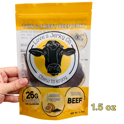 LEMON PEPPER Beef Jerky