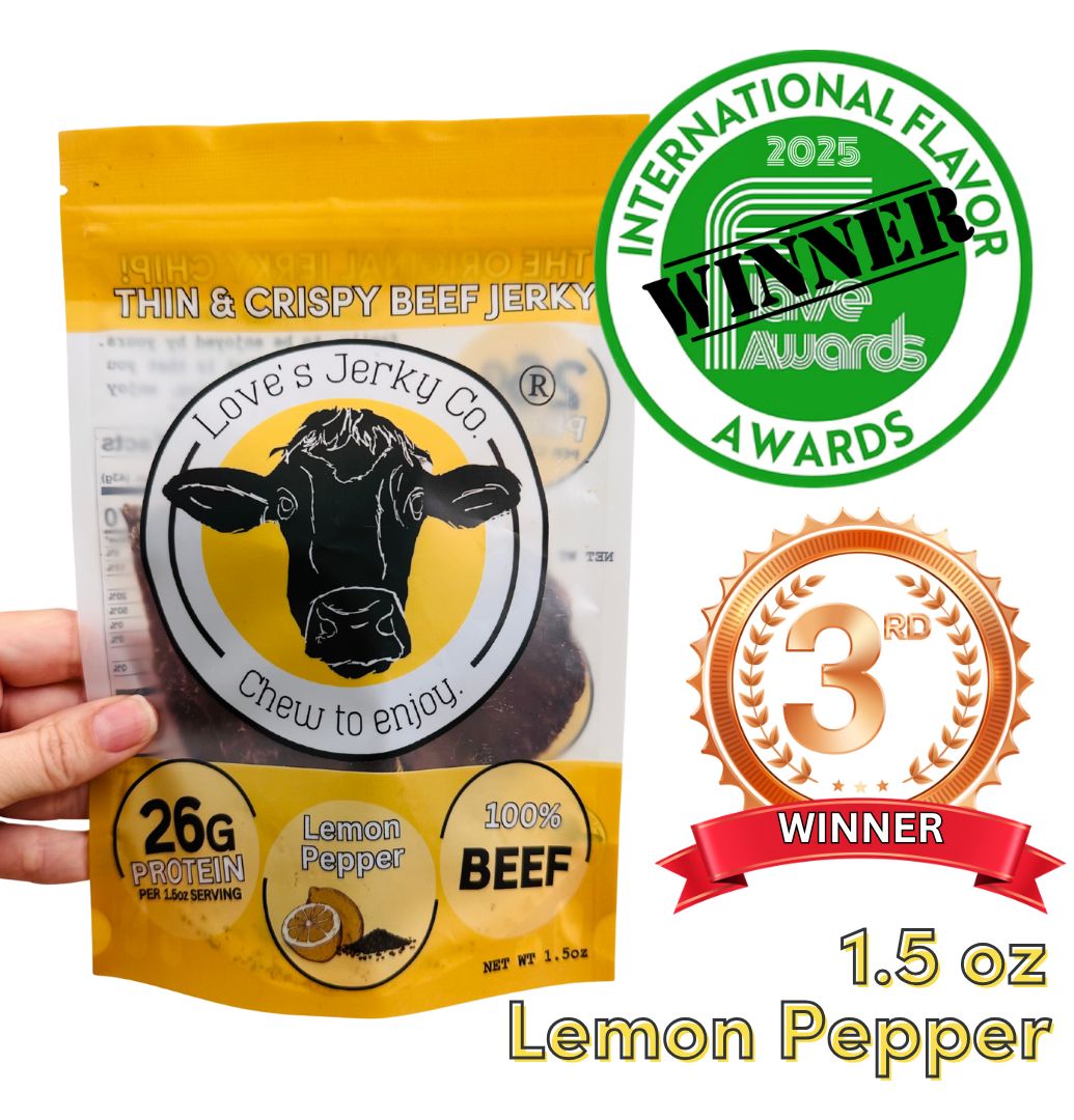 LEMON PEPPER Beef Jerky