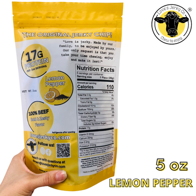 LEMON PEPPER Beef Jerky