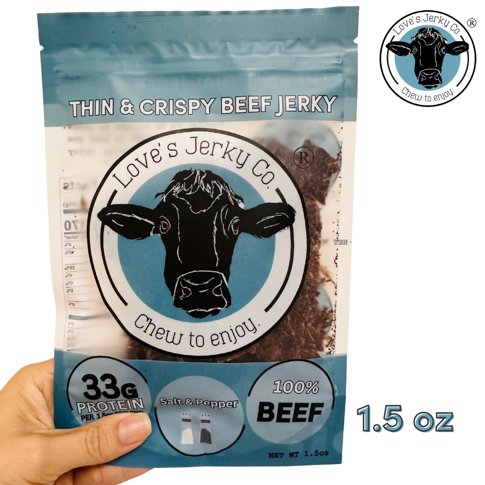 SALT & PEPPER Beef Jerky
