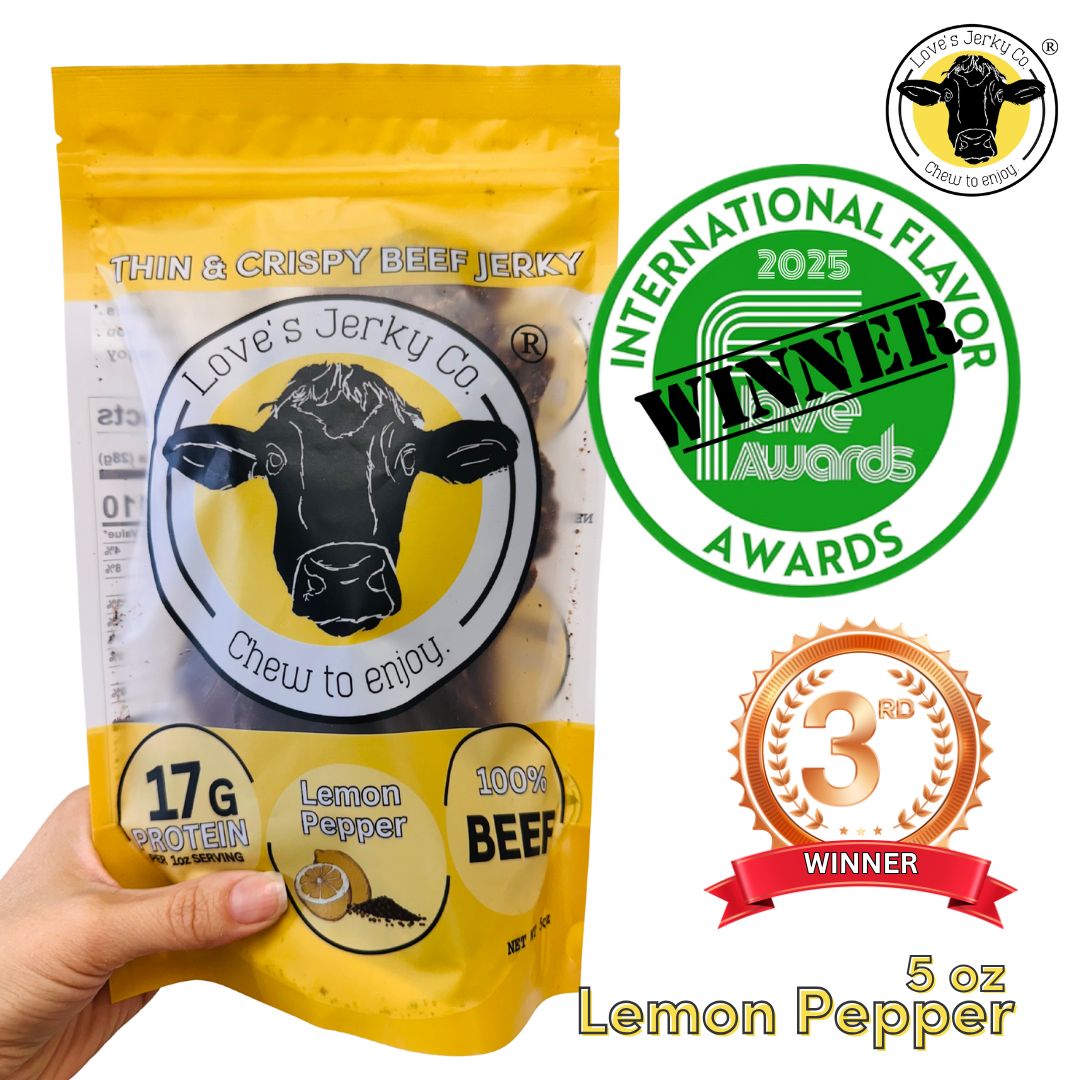 LEMON PEPPER Beef Jerky