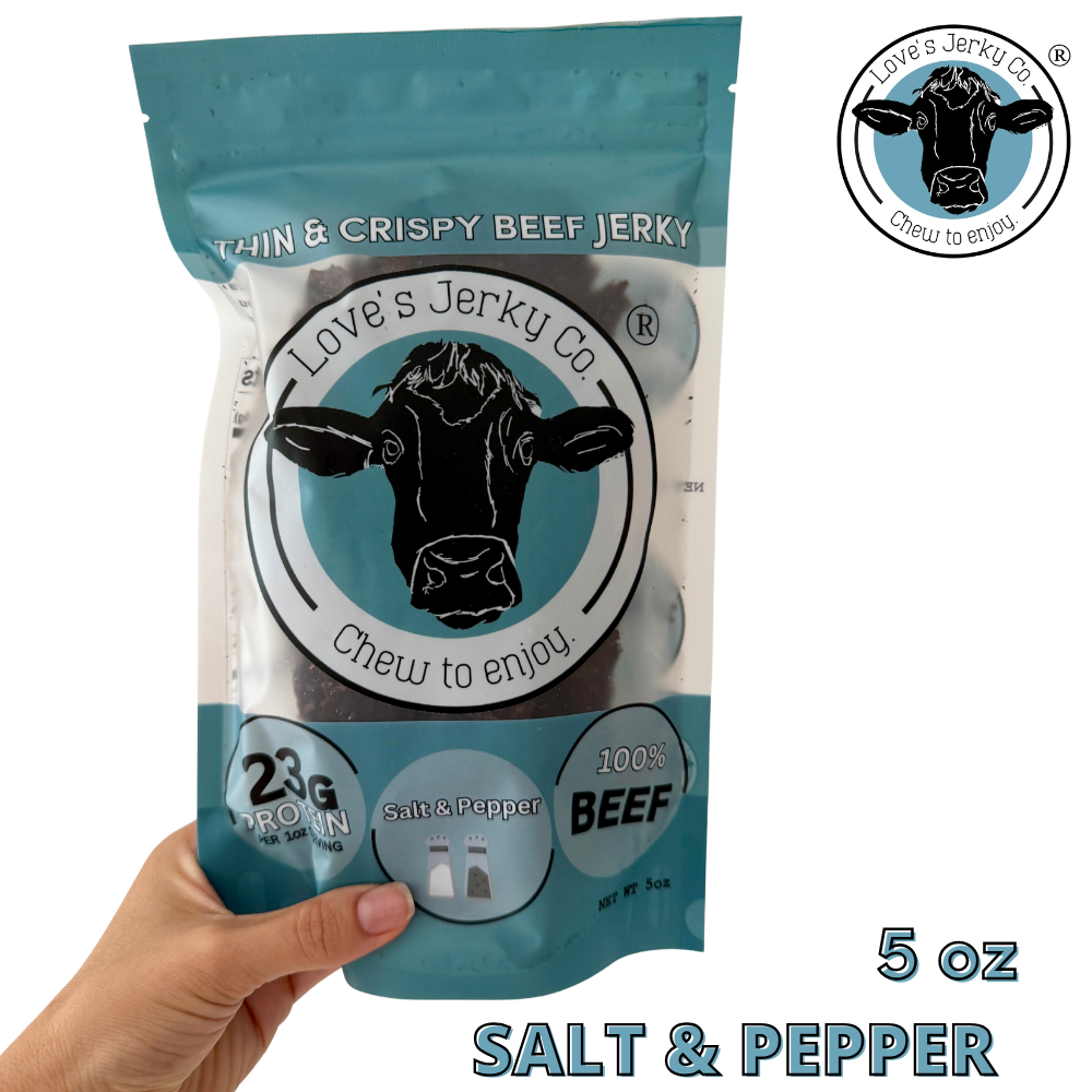 SALT & PEPPER Beef Jerky