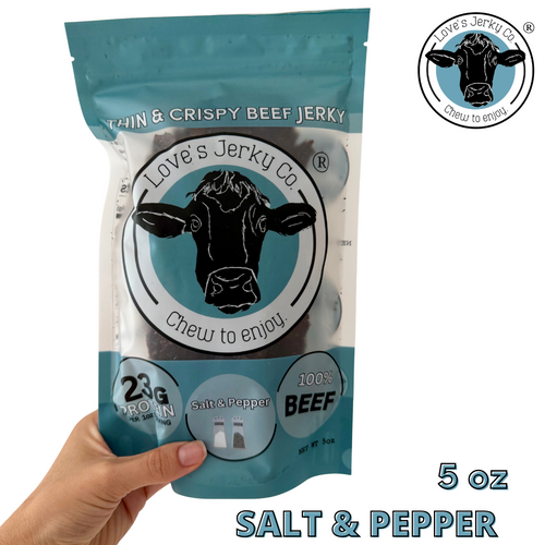Salt and Pepper Beef Jerky 5oz