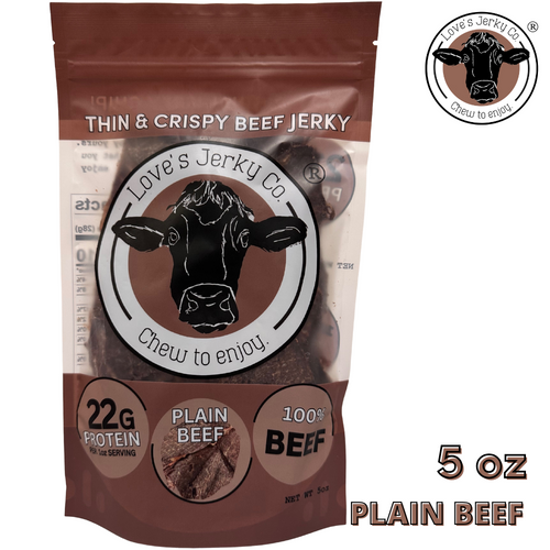 Plain Beef Jerky (1 Ingredient) 5oz