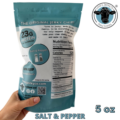 SALT & PEPPER Beef Jerky