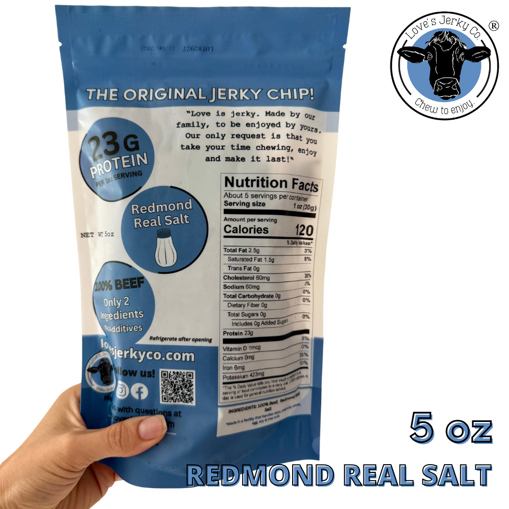 REAL SALT Beef Jerky